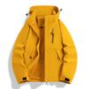 Unisex Single-Layer Windproof & Water-Repellent Jacket: Thin Mountaineering & Workwear, Spring/Fall, Customizable Logo Available