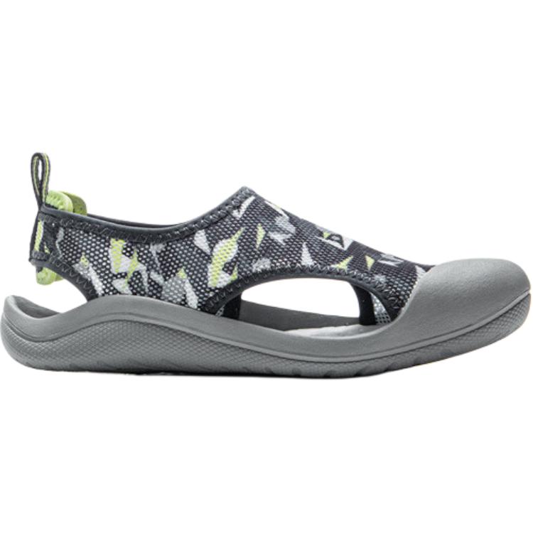 Li Ning Kids Comfortable Soft Non-Slip Wear-Resistant Low-Top Sandals Kids sandals Navy-Blue YKKV008-5