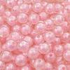 50Pcs Acrylic Beads Coated Colored Loose Round Beads For Jewelry Making DIY Necklace Accessories