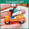 Cartoon Resin Animal Figurine Ride Motorcycle For Office Desk Decoration And Collectors