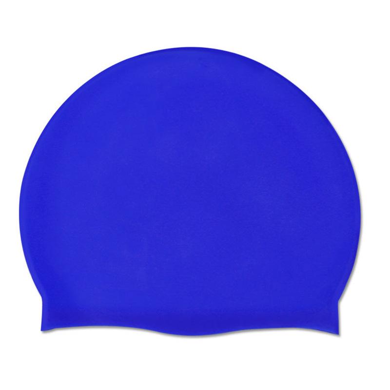 Universal Plus Size Silicone Swimming Cap for Men, Women, and Children - Comfortable, Non-Tight Fit