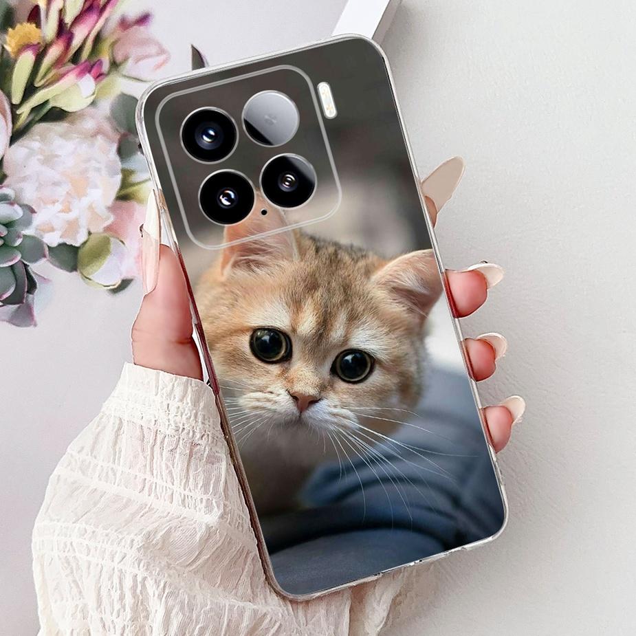 For Xiaomi Mi 15 Pro 5G Case New Fashion Painted Cover Soft Silicone Slim Phone Case For Xiaomi 15 Pro Mi15 5G Back Cover Fundas