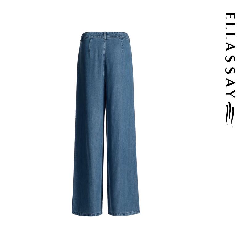 ELLASSAY Women's 2025 Autumn 100% Lyocell Straight Leg Jeans
