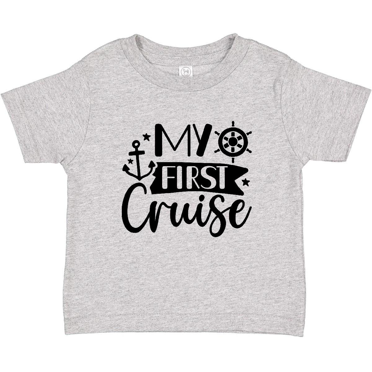 Inktastic My First Cruise Baby T-Shirt Vacation Anchor Infant Tees Shower 100
