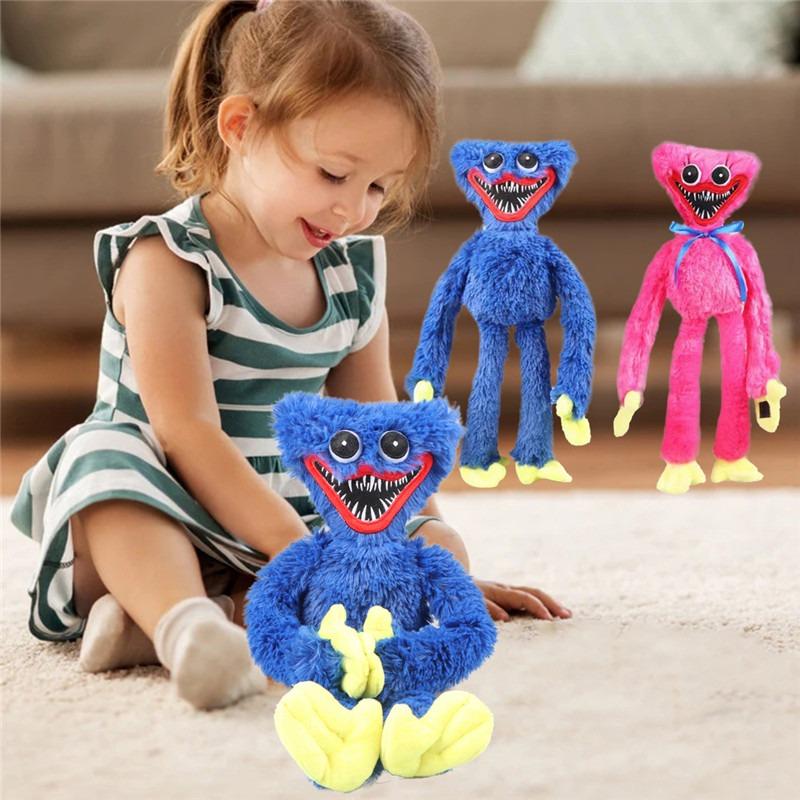 2022 Hot 40cm/ 80cm/1m Giant Size Huggy Wuggy Plush Toy Poppy Playtime Game Hague Vagi Soft Stuffed Toys Cute Cartoon Kids Dolls