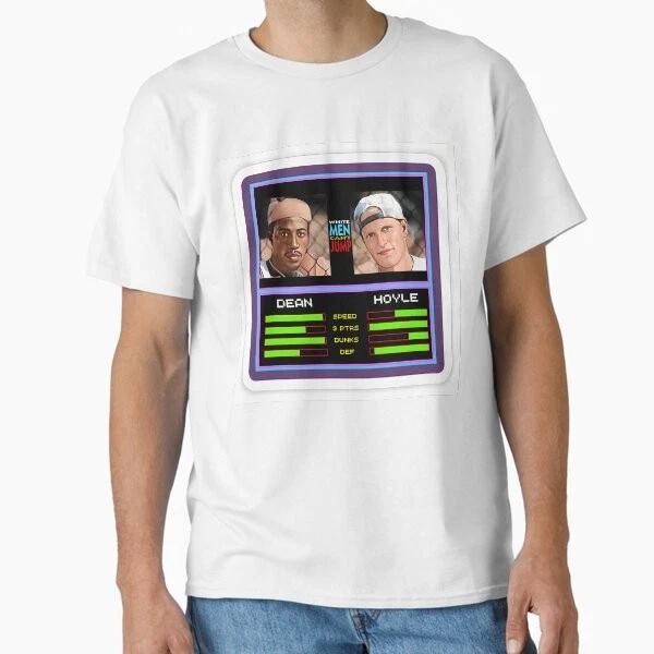 White Unisex Cant Jump Billy Hoyle Classic TShir Made In UsaAus TShirt S2xl S