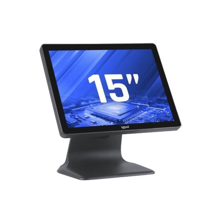 Iggual TPV AIO 15 Intel N100/4GB/128GB SSD/15" Táctil