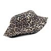 Classic Leopard Print Bucket Hat,Unisex Fashion Sunshade Fisherman Cap,Summer Sun Protection Panama Hat For Outdoor Beach Travel