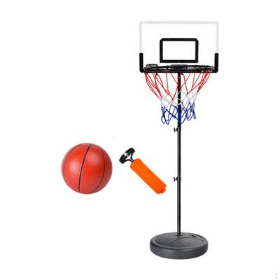 Dětský basketbalový koš Interaktivní hračka pro rodiče a děti, Dárky k narozeninám pro chlapce a dívky, Nastavitelný stojan do interiéru