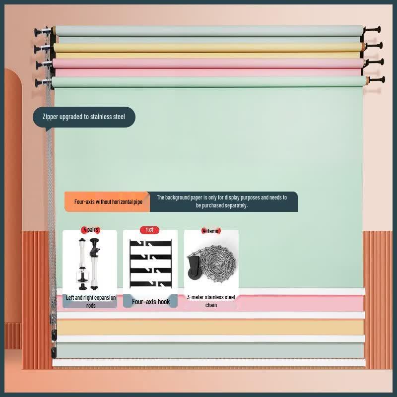 Manual Photography Background Support System