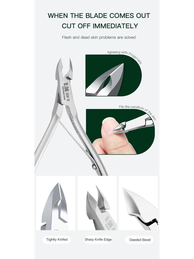 Professional D-06 Nail & Cuticle Nipper