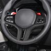 Steering Wheel Panel Cover Decor Protective Sturdy Spare Parts Fashion Interior Trim for 1 2 3