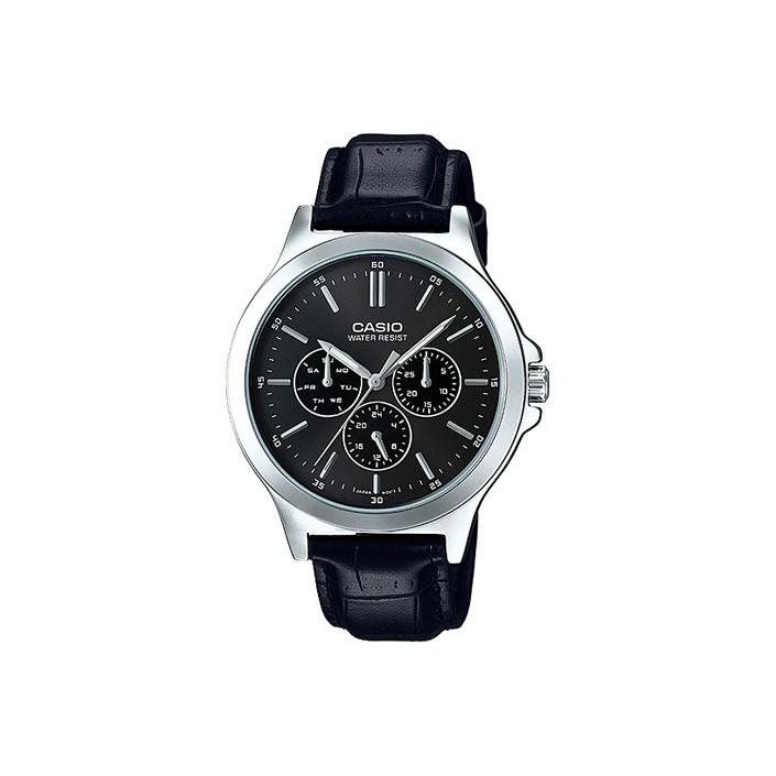 CASIO Men Standard Series Black Watch MTP-V300L-1A MTP-V300L-1A Black Dial Regular Box