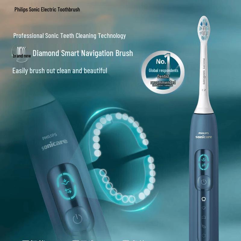 

Philips DiamondClean Smart Voice Navigation Electric Toothbrush HX5681/01