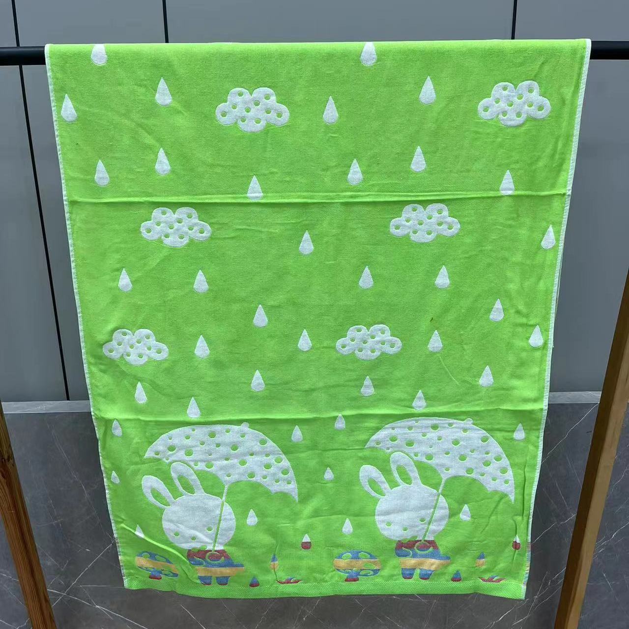 Домашнее банное полотенце из хлопковой марли банное полотенце для взрослых банное — фото 14