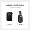 Kuooo: Wear-resistant, fully enclosed Mazda EZ6 key fob and EZ60 car remote protective cases with buckle.