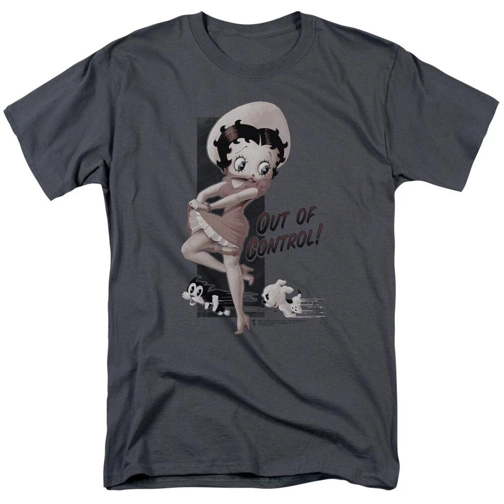

Betty Boop Out Of Control T-Shirt - Regular or Tank - to 5X S