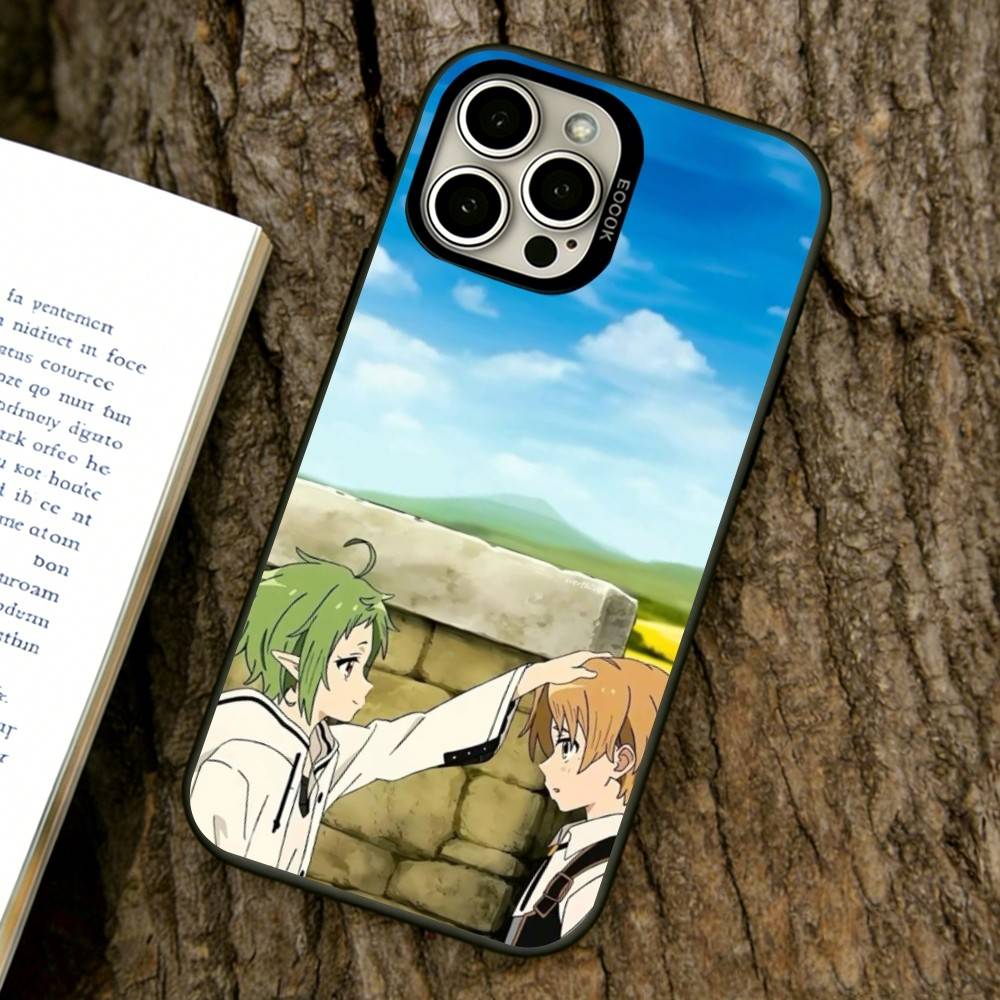 Mushoku Tensei Phone Case For iPhone 17,16,15,14,13,12,11 Plus,Pro Max,XS,Colorful Silver Phone case Funda Cover