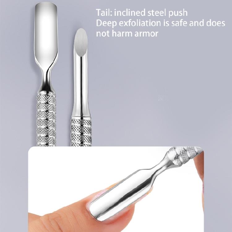 Metal Cuticle Remover Nail Cleaner Manicures and Pedicures Tool Cuticle Pusher