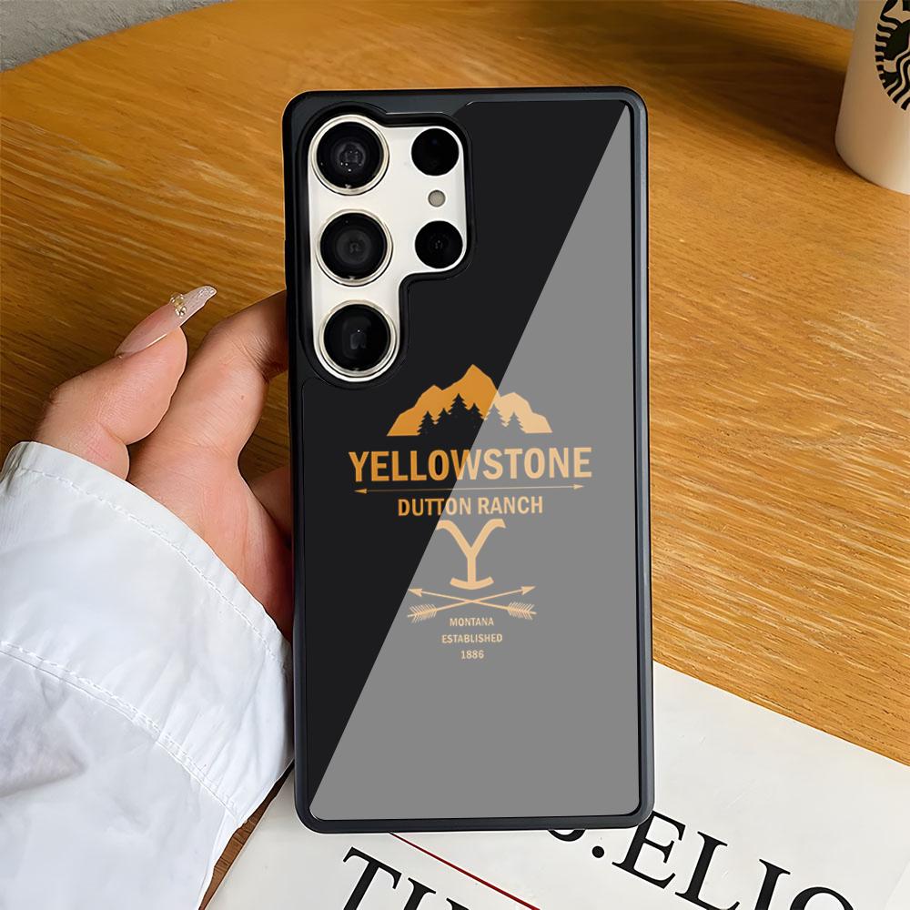 Yellowstone TV Show Phone Case For SAMSUNG S25 24 S22 S20 ULTRA S21 S30 23 Note5 S8 Plus S9 S10E Lite PC+TPU Funda