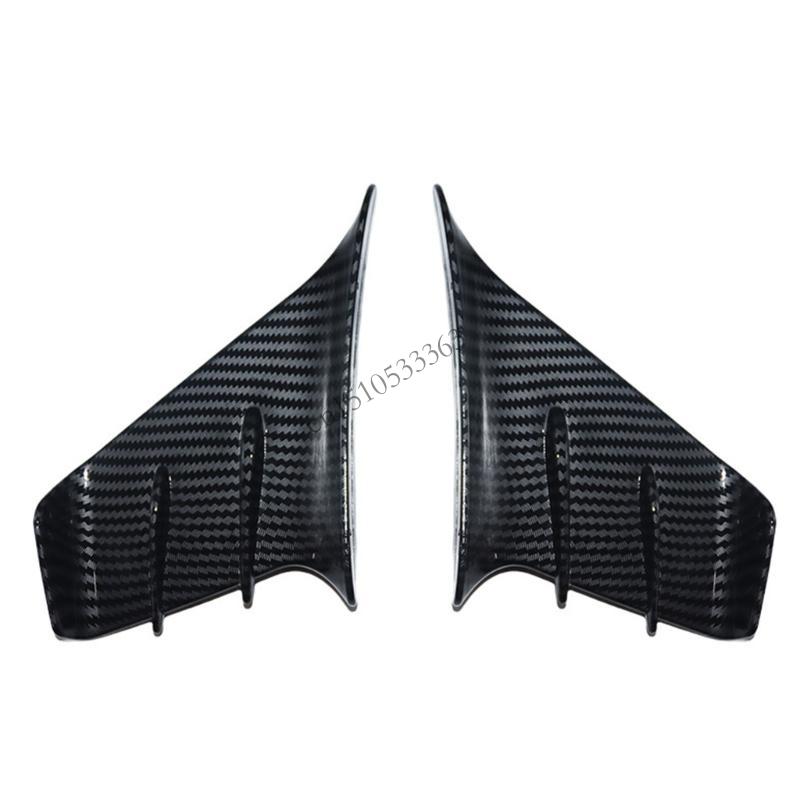 090E ABS Motorcycle Side Winglets Universal Fit Aerodynamic Spoiler Deflector Designs