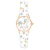 [Q9004] - Designer Watch 'My Unicorn Unicorn' White - 3. 8 Cm