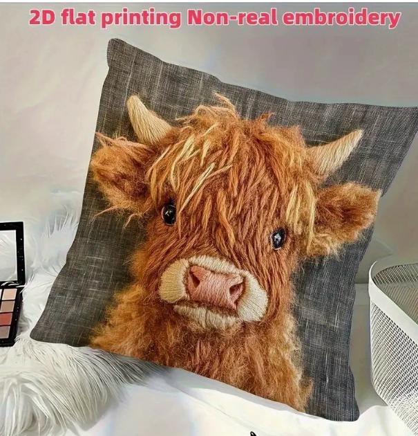 Cartoon Printed Pillowcase One Size жёлтый 679₽