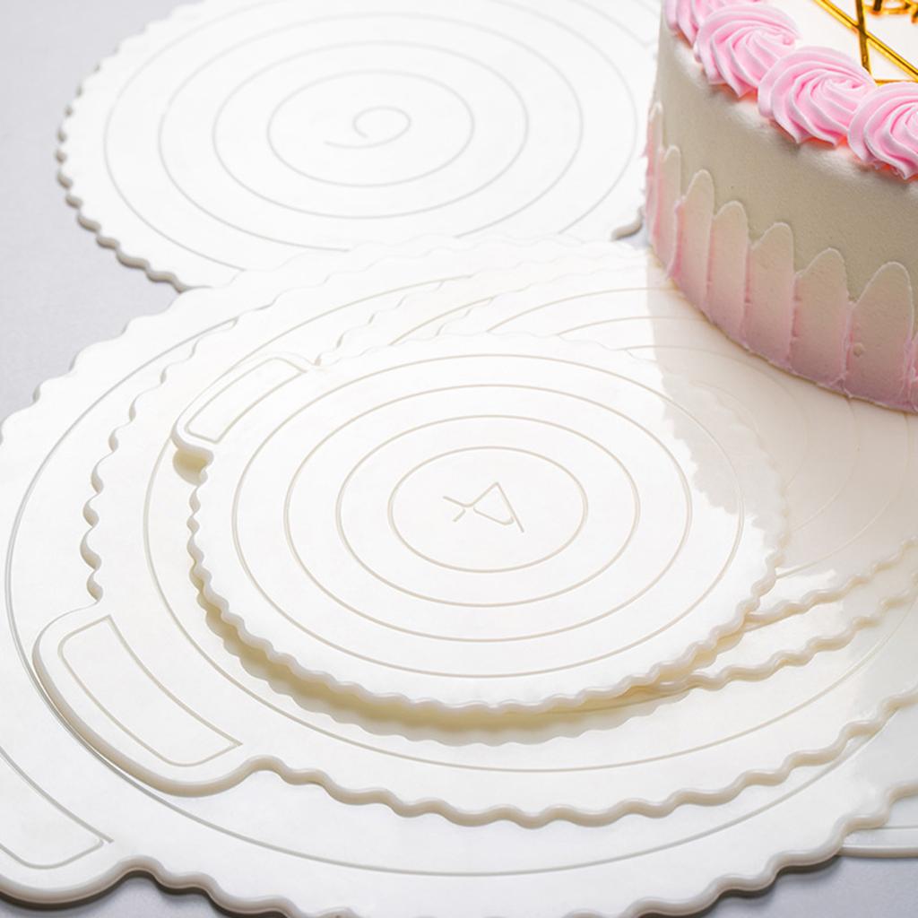 Reusable Birthday Cake Spacer Cake Bottom Holder Household Round Mop Pad