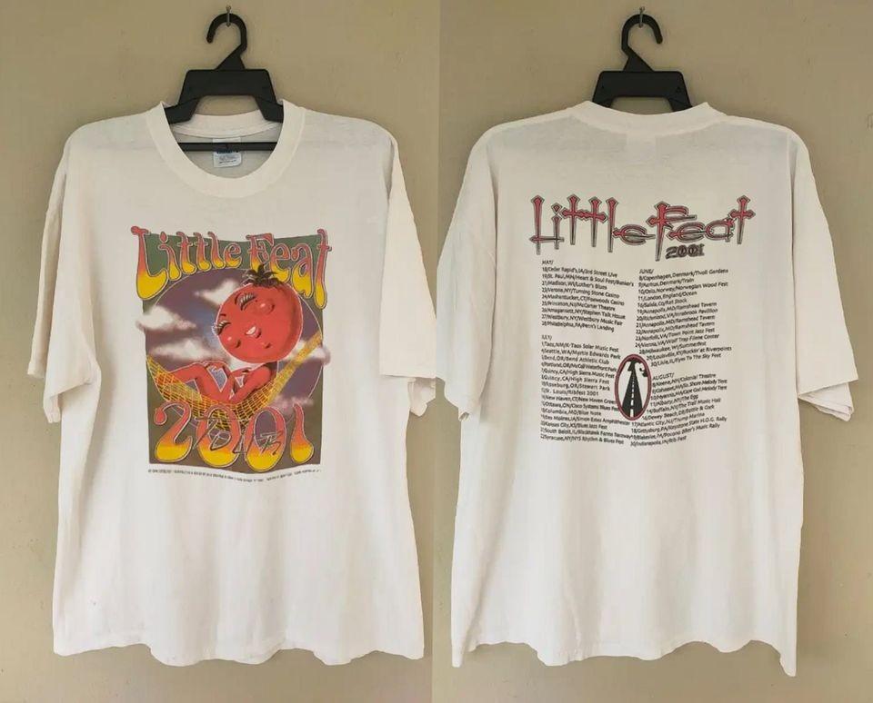 2001 Tour Little Feat Rock Band Tomato Graphic Unisex T-Shirt XXXXL
