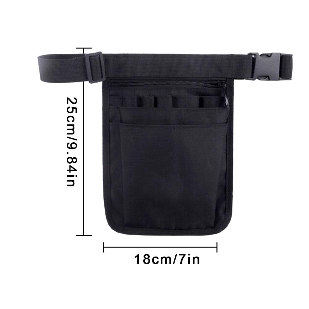 Multi-Pocket Tool Organizer Fanny Pack for Nurses & Hair Stylists, Heavy-Duty Utility Belt Bag for Technicians and Workers