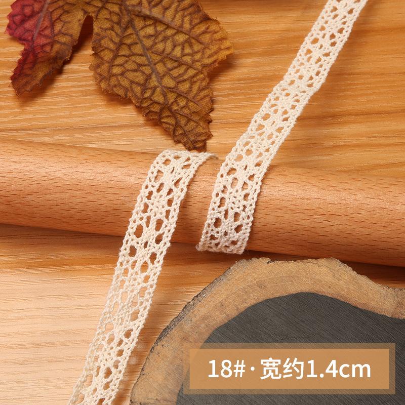 Hollow Lace Handmade Diy Decorative Lace Strap Clothing Clothes Tablecloth Curtains Fabric Material Cotton Thread Lace Edge