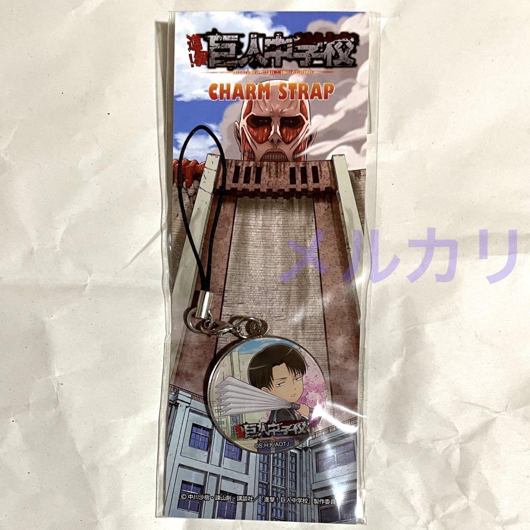 

[USED] Attack on Titan Levi Charm Keychain Titan Junior High School
