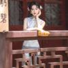Blue Sleeveless Modern Chinese-Inspired Long Cheongsam Dress Women 2026 Stylish Retro Fit
