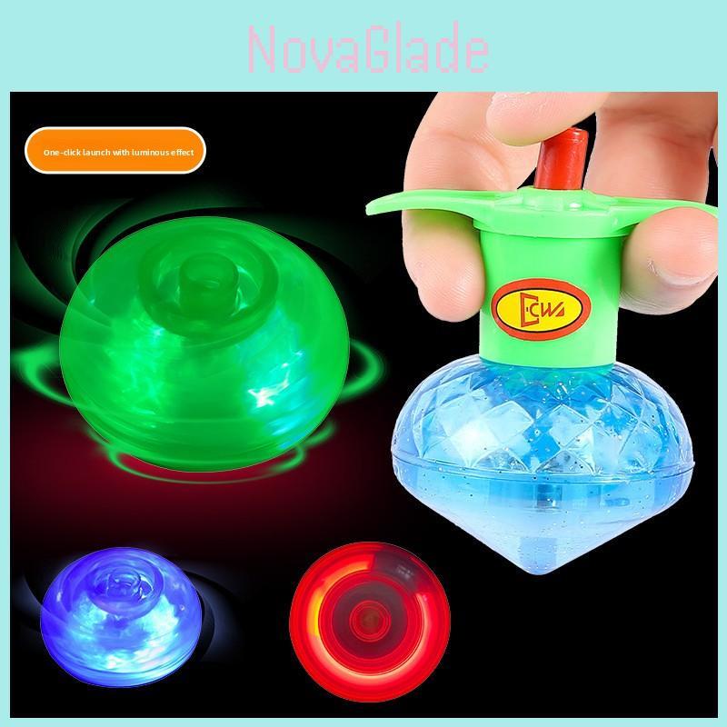 Plastic Spinning Top Toy For Kids With Colorful Ejector Features Suitable For Children And School Play