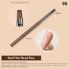 Nail Design Art Pen Brush Painting Brush Uv Gel Extension Drawing Carving Pen Diy Manicure Tool Nail Brush
