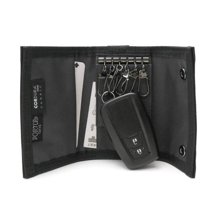 Porter Porter Dill Key Case 653-09757 (Black) 11cm X 7cm X 3cm