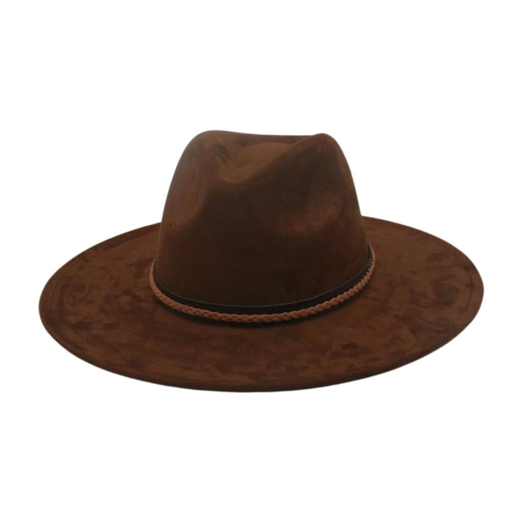 Prairie Cycling Vacation Sunshade Sunscreen Hat Western Cowboy Hat Simple And Elegant High-End Top Hat