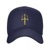 Poseidon trident forkking of sea Baseball Cap Funny hats sun hat Golf Unisex Womens
