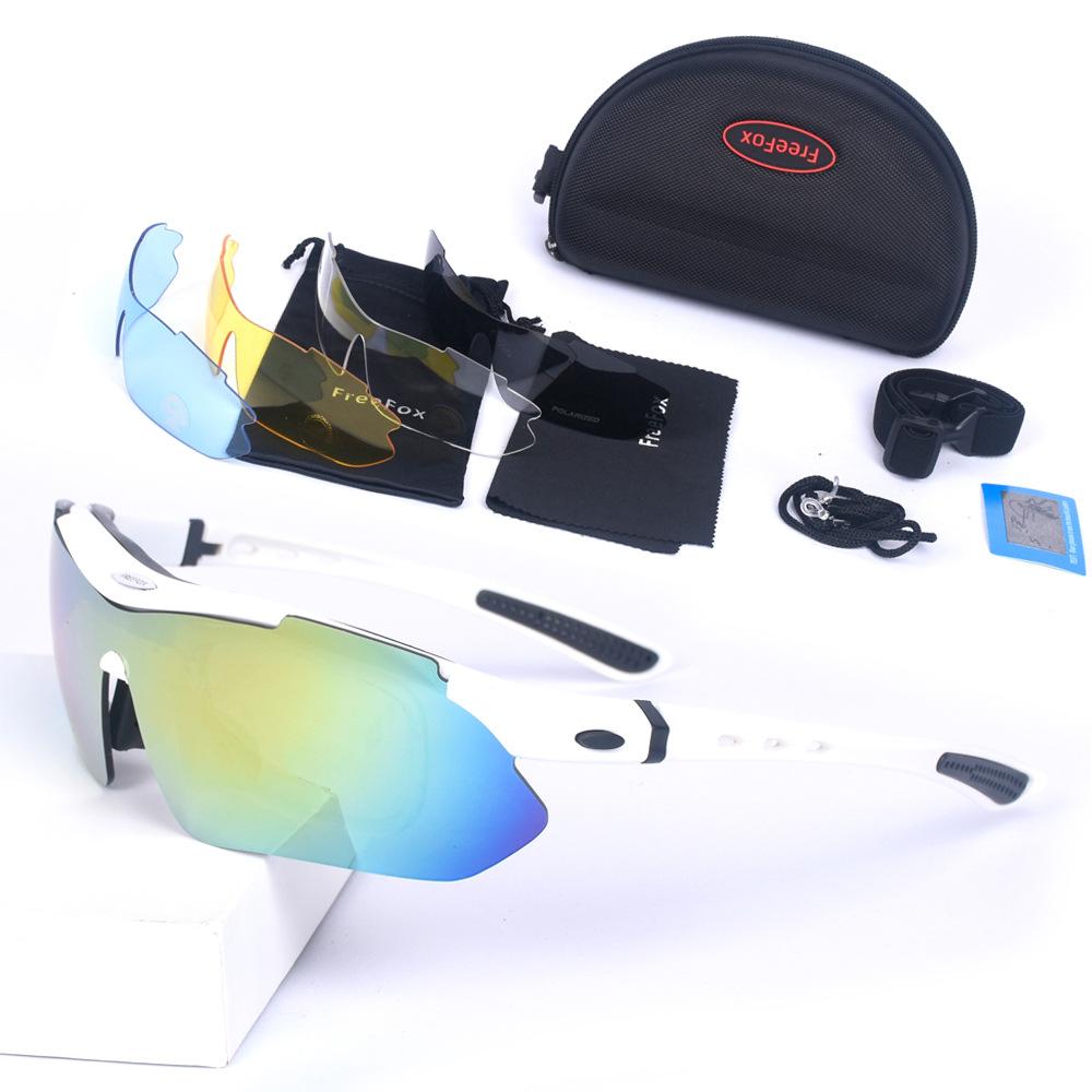 Polarized Riding Glasses Set 0089 Bicycle Goggles Outdoor Fishing Sports Sunglasses
