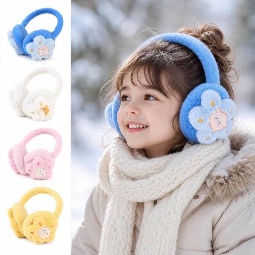Soft Faux Fur Faux Rabbit Fur Ear Warmers Skin-Friendly Plush Ear Muffs For Girls Boys Student