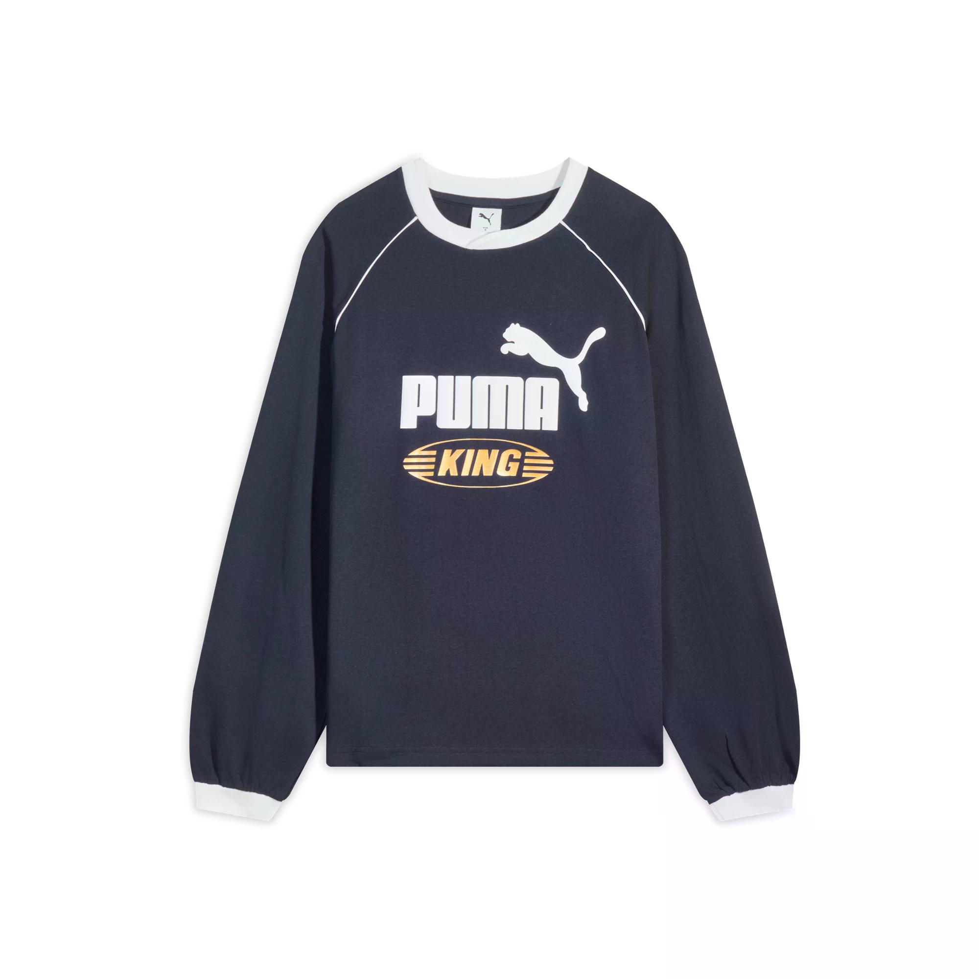 

Puma UPF50 Свободный крой Спортивная футболка с круглым вырезом Повседневная футболка Унисекс Топы 637078-16 XL