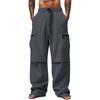 Men's  Outdoor  Sports  Loose  Big  Pocket  Workwear  Trousers