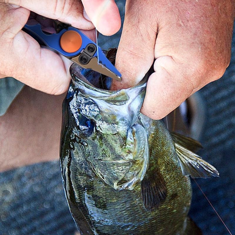 Fish Mouth Clamps Fish Grabber Fishing Fish Controllers Plier Tool Fishing Gripper Fishing Hook Remover Fishing Plier