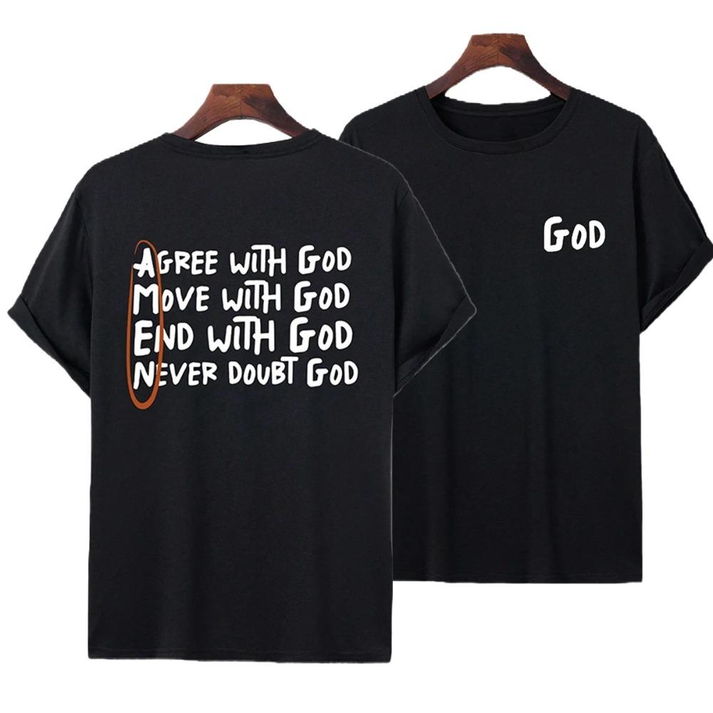 T-Shirt Soft Cotton Breathable Clothes All-Match Comfortable Crewneck Top Summer Cool New Short Sleeve