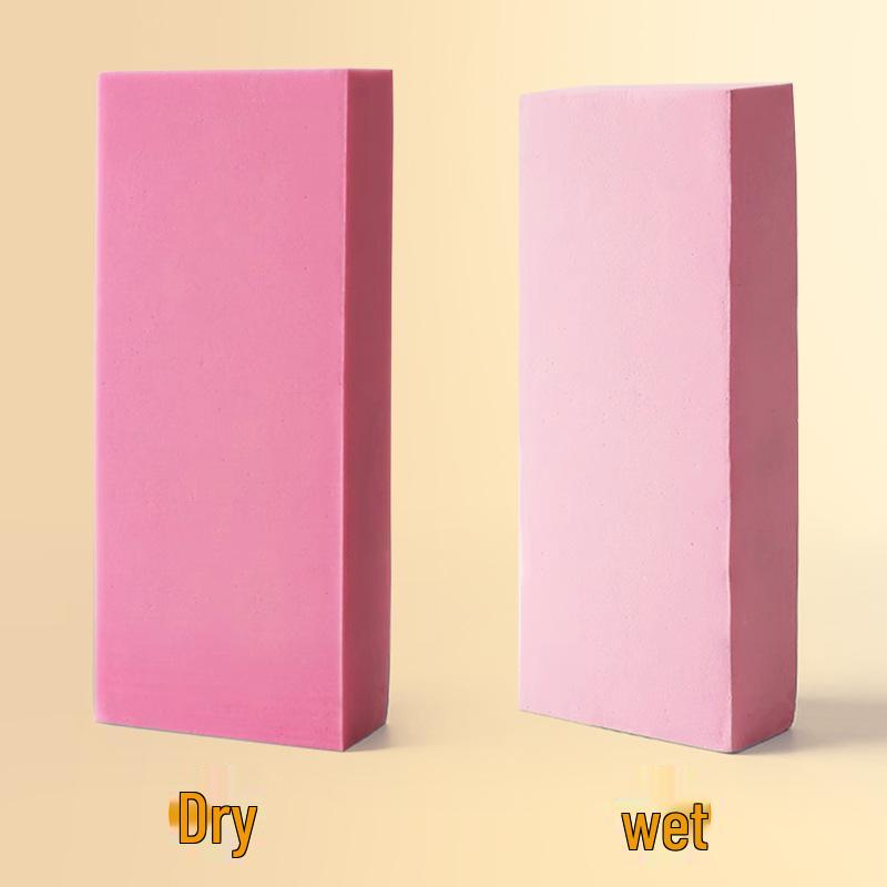 Magic Sponge for Watercolor & Gouache Painting - Absorbent Cotton Block for Protecting and Cleaning Brushes