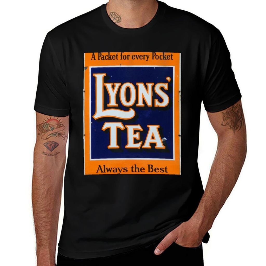 Old Style Lyons Tea Advertiseunisext Tshirt Tough Fabric Work Tee Tshirt