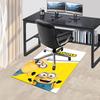 1pc Minions Adventure Poster Carpet for Playroom Bedroom Living Room Sofa Home Decor,kids Game Area Rug Non-slip Floor Mat Y72821