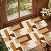 Geometric Style Living Room Carpet, Durable and Slip-Resistant Sofa, Coffee Table Rug, Bedroom Floor Mat, Home Decoration