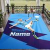 Custom Text Printed Rug Erling Haaland Non Slip Floor Carpet For Home Room Decor