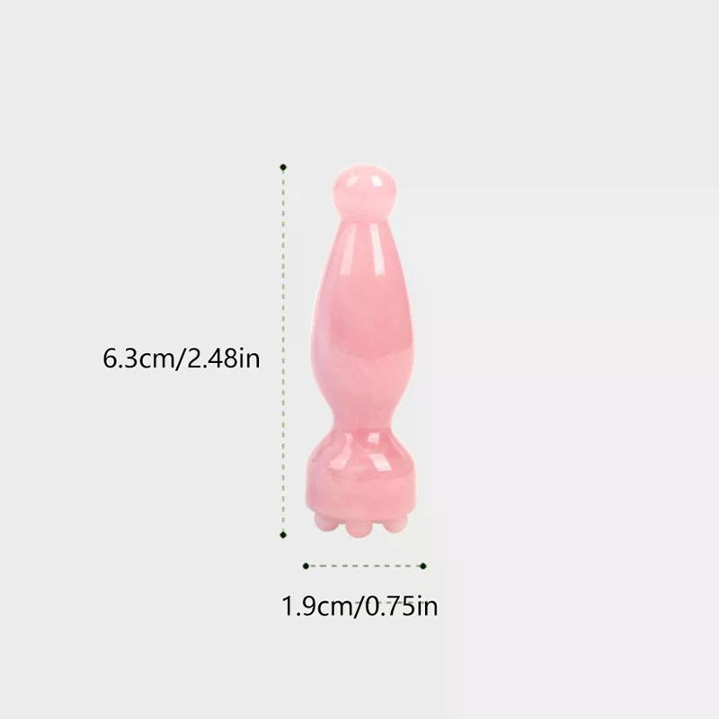 Smooth Face Massage Tools Resin Gua Sha Face Skin Care Massage Sticks Lotus Seedpod Shape Massager Facial Physiotherapy Tool